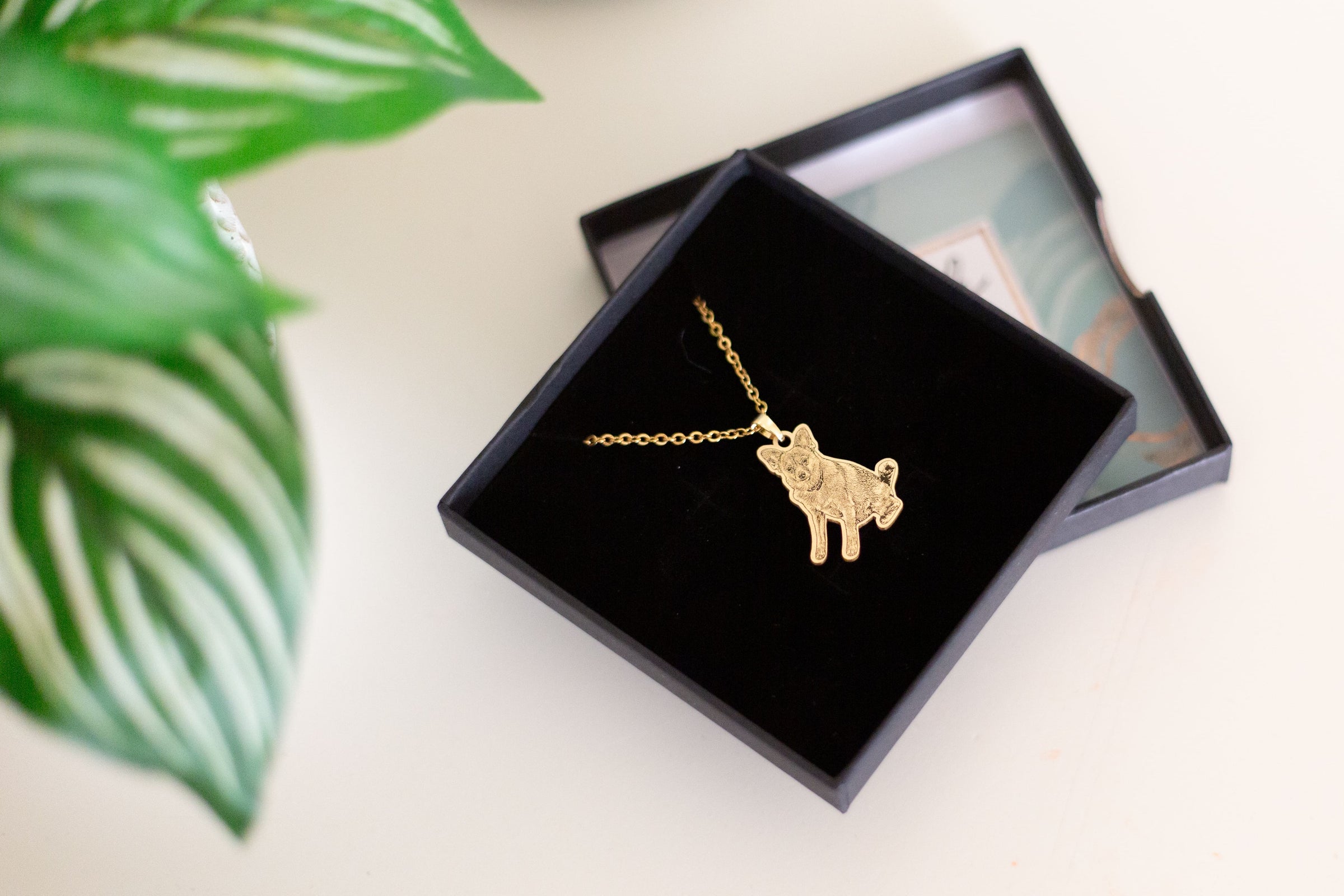 Designed Gifts Gold Dog Keychain